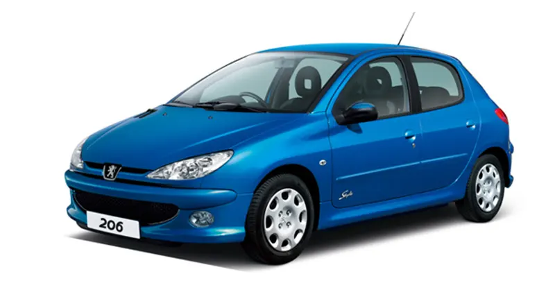 پژو 206 تیپ 5 مدل 1380-1402