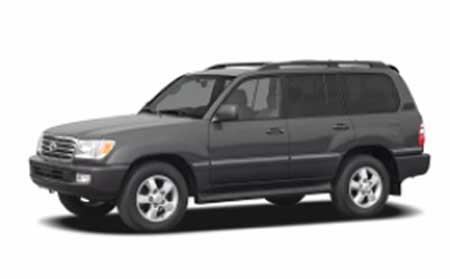 لندکروزر V8 J100 مدل 2002-2007