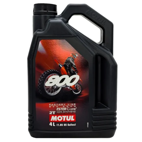 روغن موتورسیکلت مسابقه‌ ای موتول دوزمانه 800