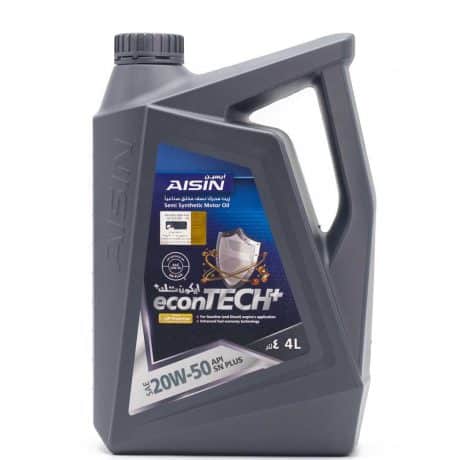 روغن موتور آیسین 20W50 SN Plus لیتر 4