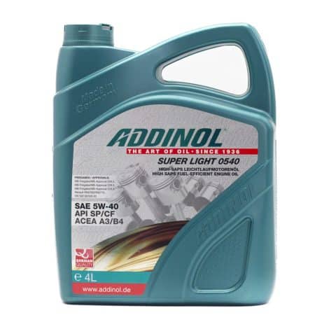 روغن موتور ادینول 5W40 SP حجم 4 لیتر