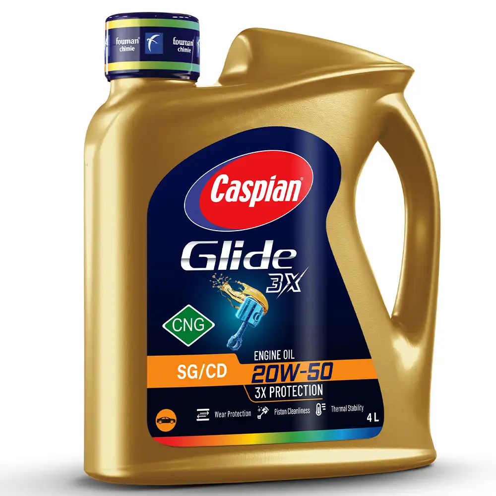 روغن موتور کاسپین SG/CD 20W50 CNG حجم 4 لیتر