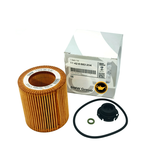 فیلتر روغن بی ام و اورجینال کد BMW 11 42 8 683 204