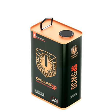 روغن موتور API SP 5W30 دالاس حجم 4 لیتر