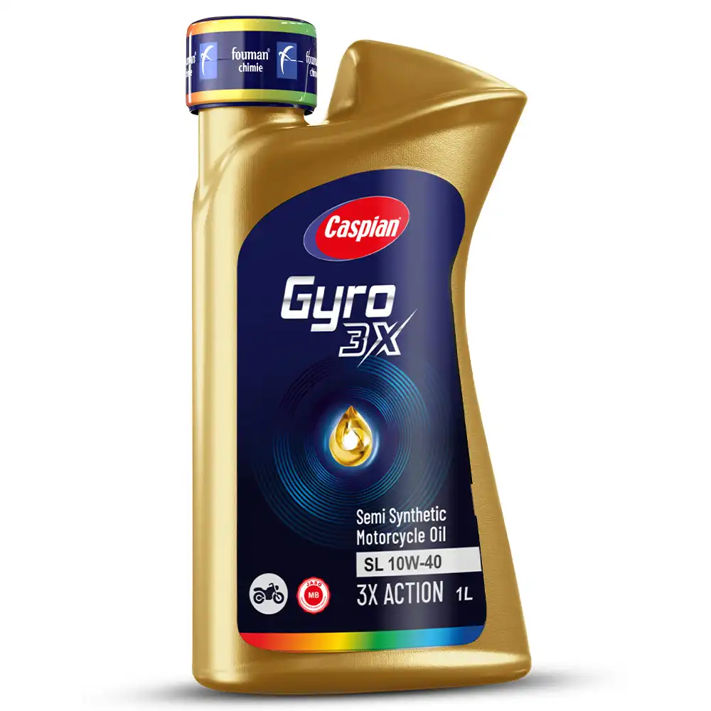 روغن موتور سیکلت کاسپین Gyro 3X 10w40 SL