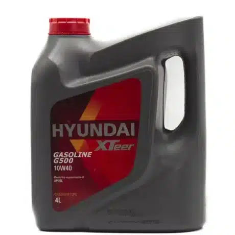 روغن موتور هیوندای اکستیر مدل G500 10W40 SN حجم 4 لیتر