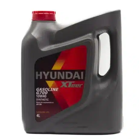 روغن موتور هیوندای اکستیر مدل G700 10W40 SN حجم 4 لیتر