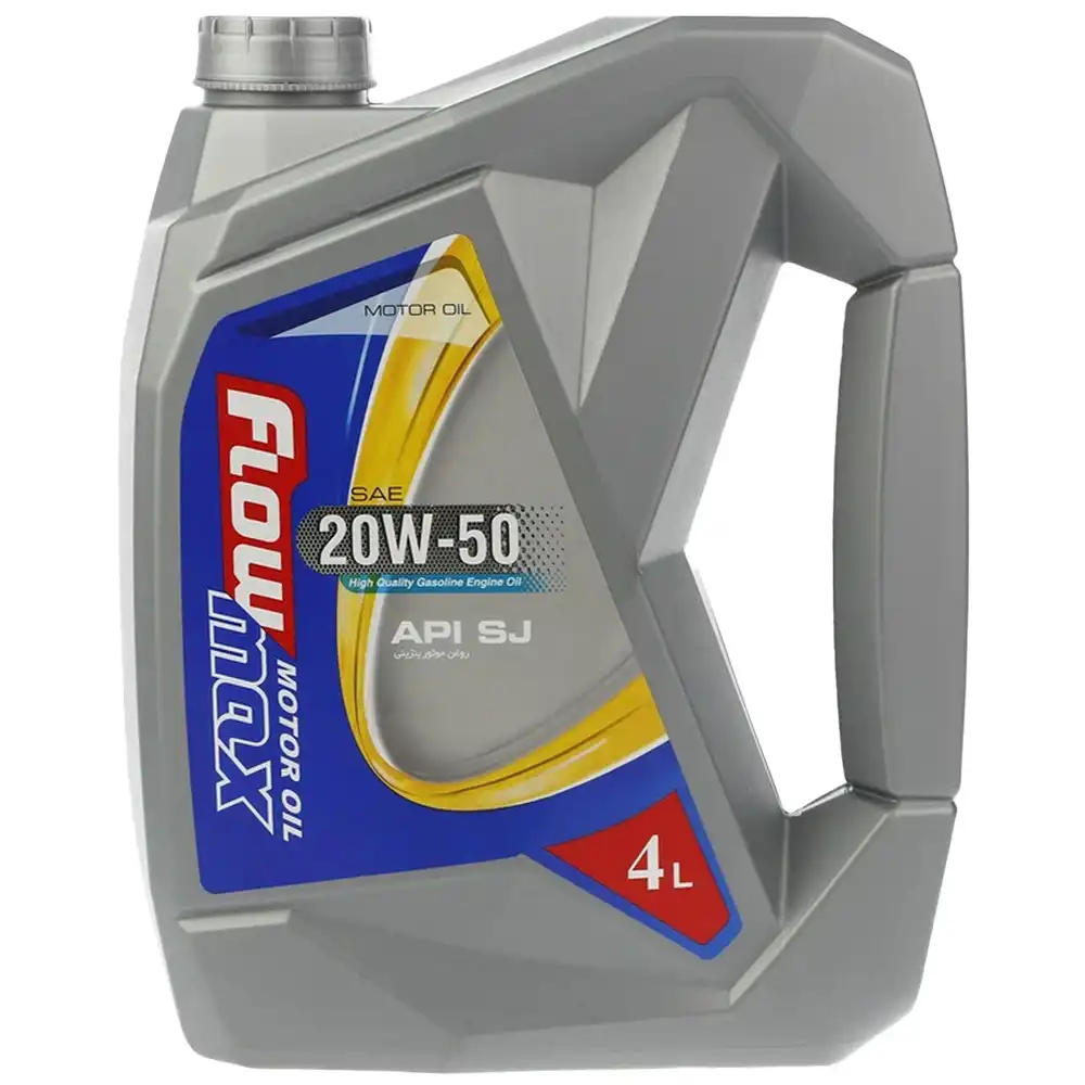 روغن موتور فلومکس SJ 20W50 حجم 4 لیتر