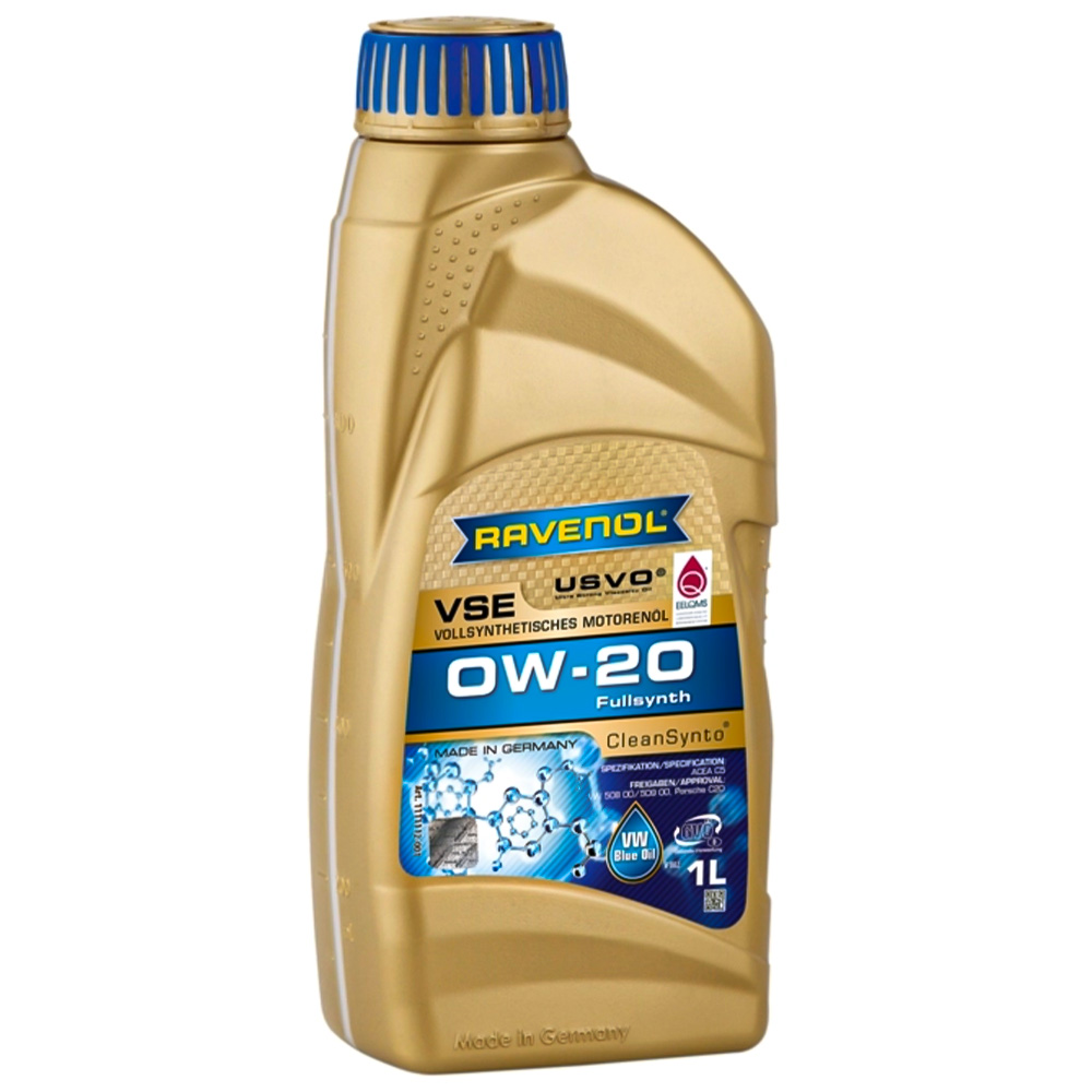 روغن موتور راونول VSE 0W-20 حجم 1 لیتر