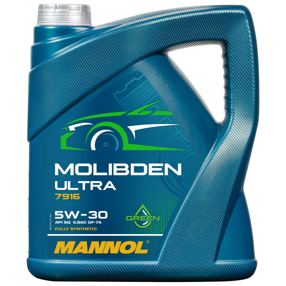 روغن موتور مانول Molibden Ultra 5W-30 حجم 4 لیتر