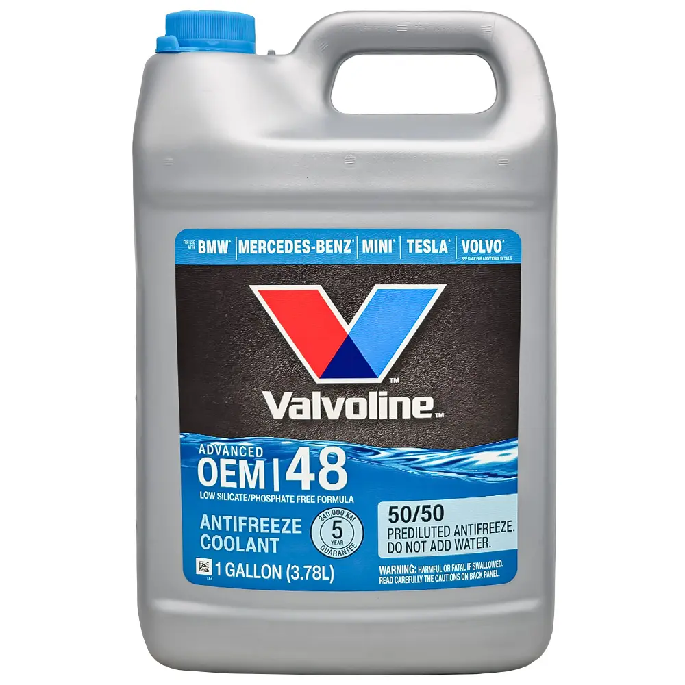کولانت و ضدیخ والوالین آبی Valvoline OEM 48 حجم 3.78 لیتر