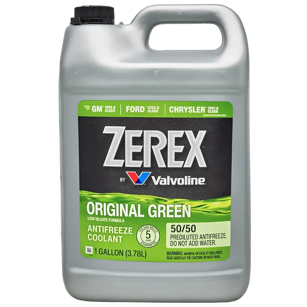 کولانت و ضدیخ والوالین ZEREX سبز حجم 3.78 لیتر