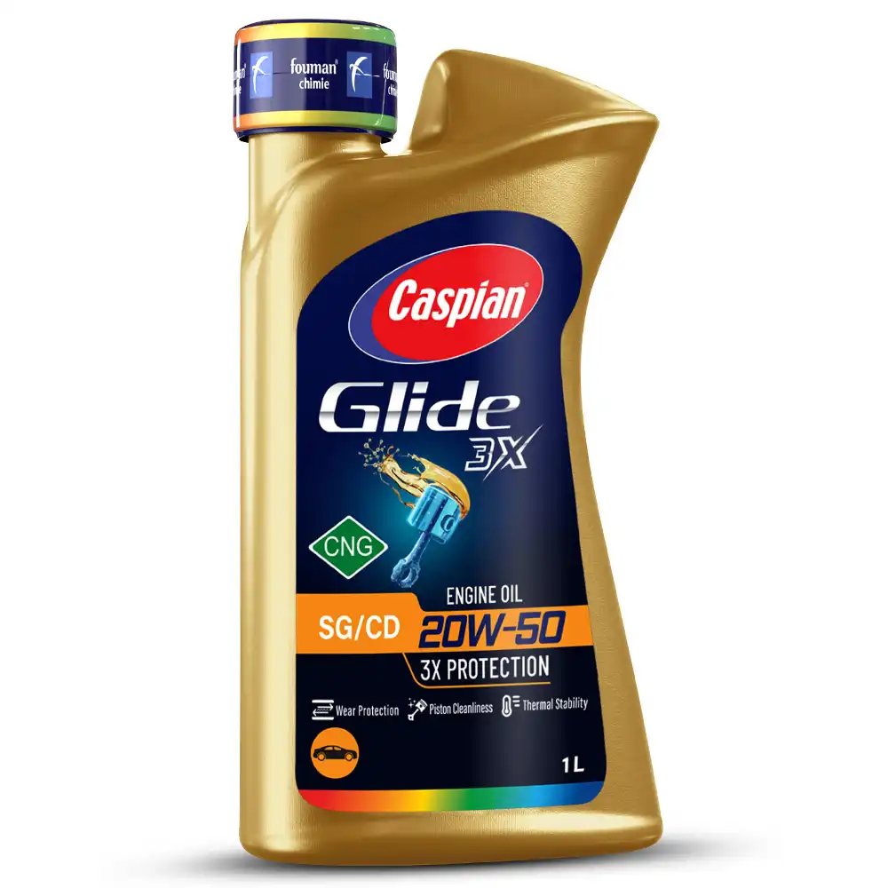 روغن موتور کاسپین SG/CD 20W50 CNG حجم 1 لیتر