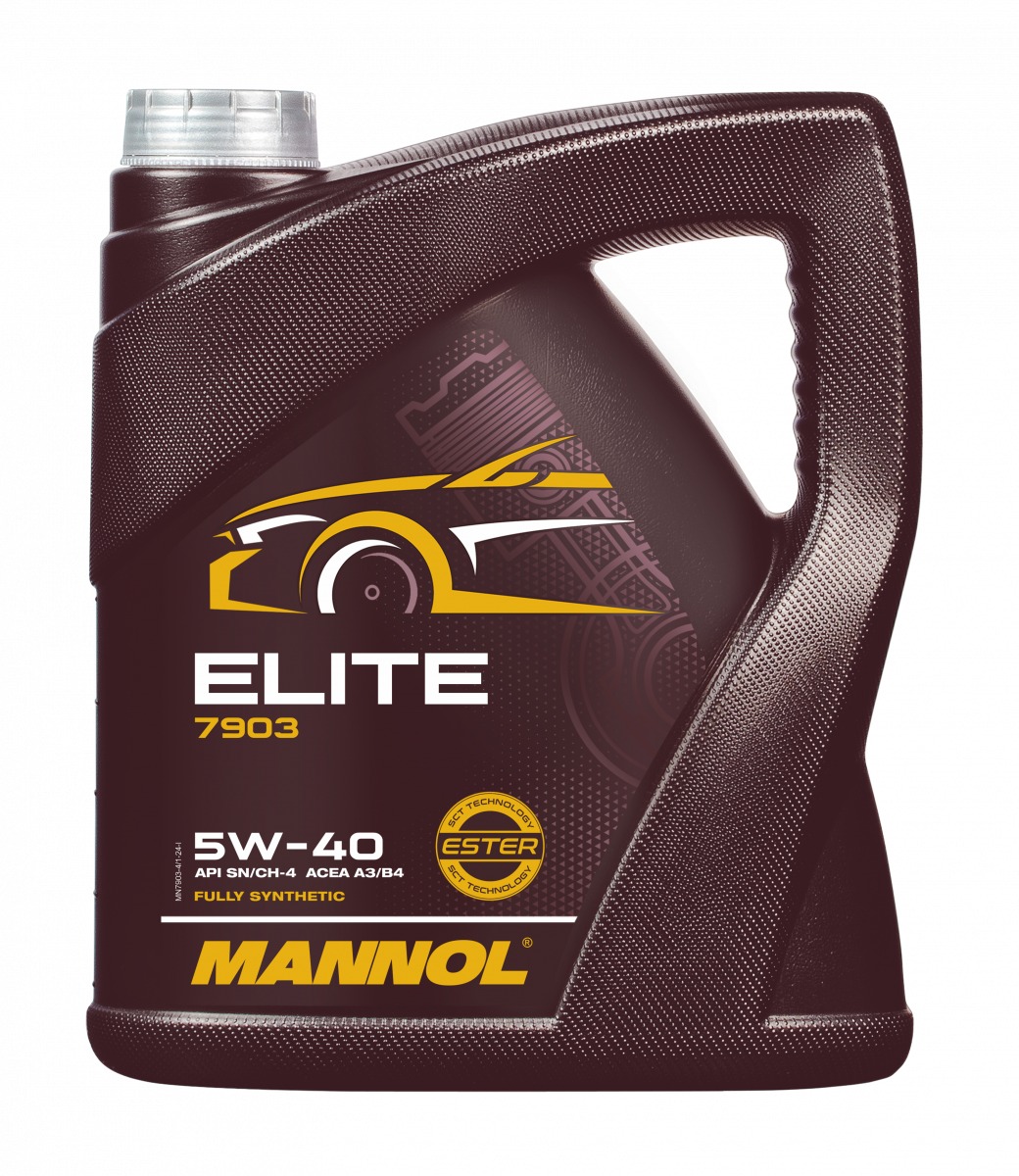 روغن موتور مانول 7903 Elite 5W40 حجم 4 لیتر