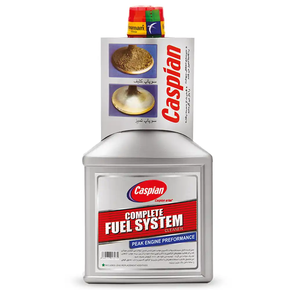 تمیز کننده کامل سیستم سوخت (کاربراتور و انژکتور) کاسپین
