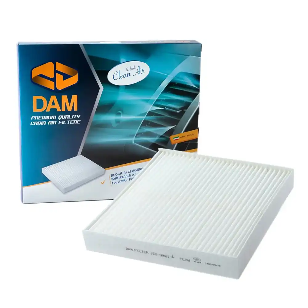 فیلتر کابین دم 7803A004 الیاف ساده