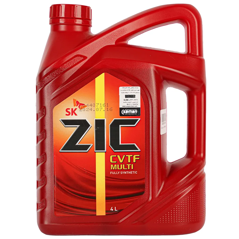 روغن گیربکس اتوماتیک زیک CVTF MULTI حجم 4 لیتر