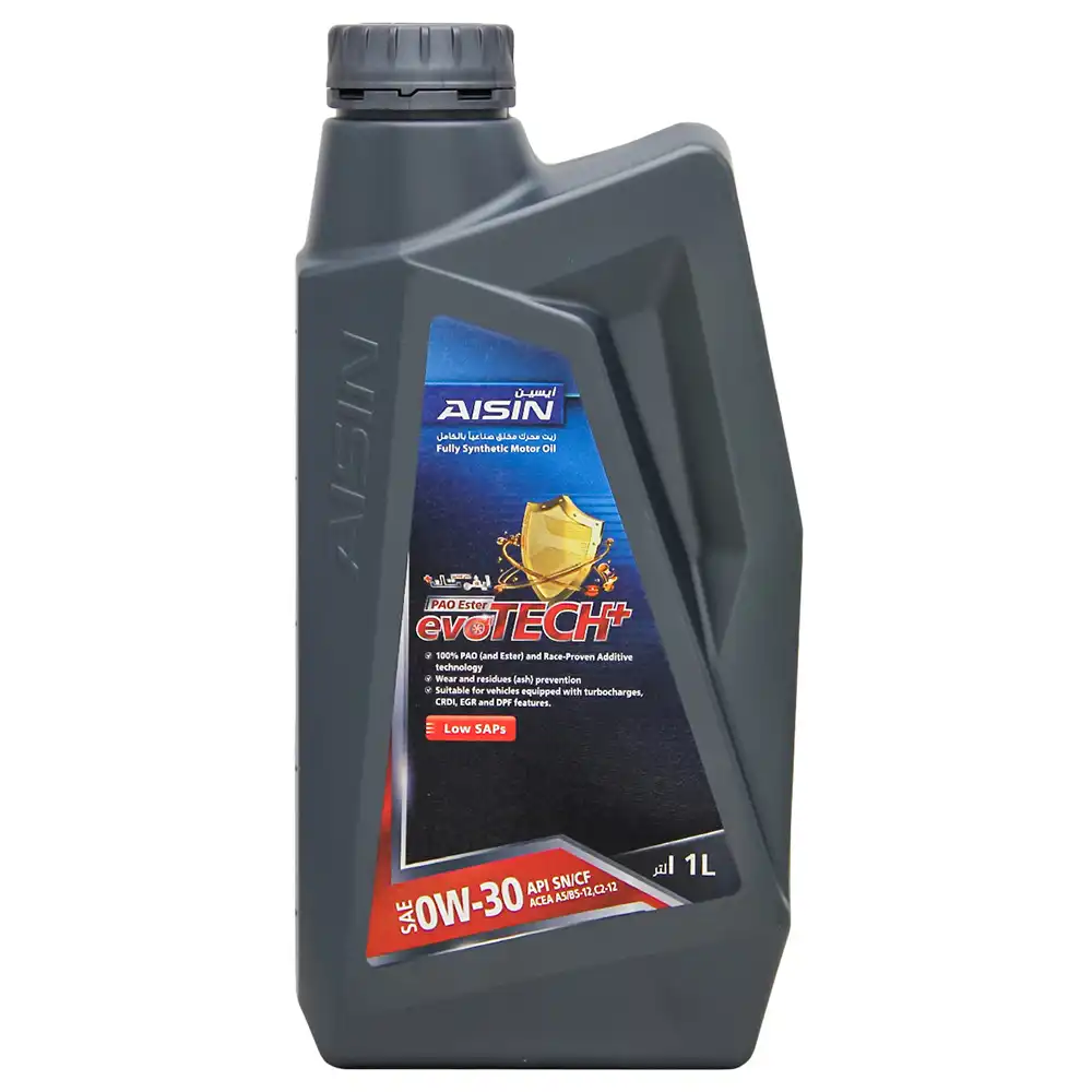 روغن موتور آیسین 0W30 SN حجم 1 لیتر
