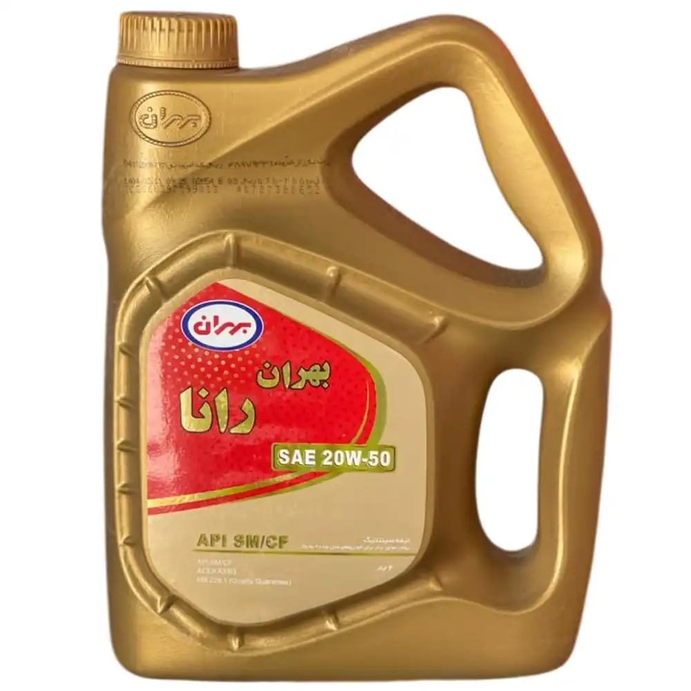روغن موتور بهران رانا 20W50 SM/CF حجم 5 لیتر