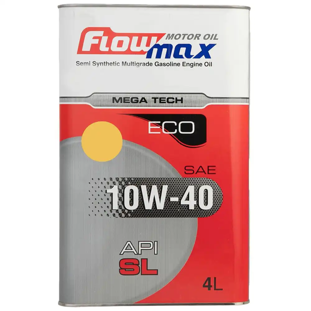 روغن موتور فلومکس SL ECO 10W40 MegaTech حجم 4 لیتر
