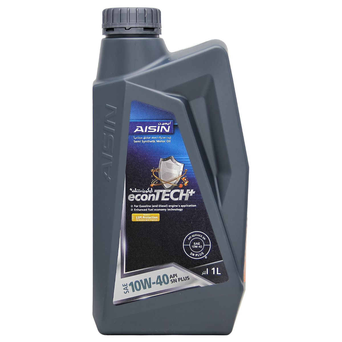 روغن موتور آیسین 10W40 SN Plus حجم 1 لیتر