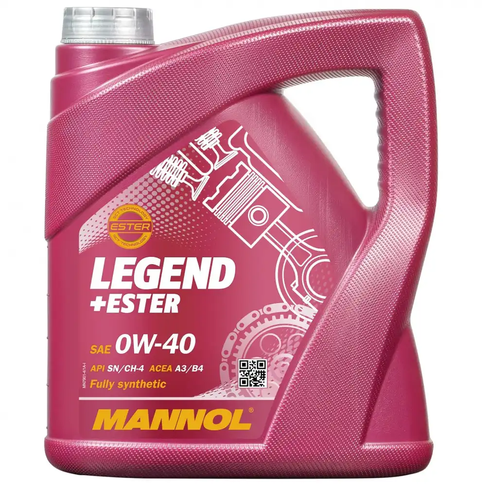 روغن موتور مانول 0W40 Legend حجم 4 لیتر