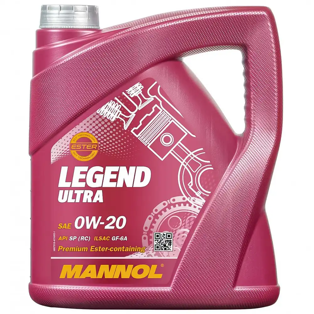 روغن موتور مانول Legend Ultra 0W-20 حجم 4 لیتر